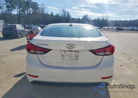 2016 Hyundai Elantra Se from USA, damaged, VIN 5NPDH4AE9GH707705